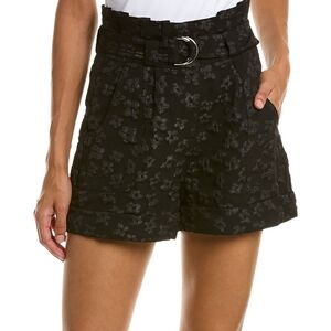 NWT Garcia Puckered Paperbag floral short Size Large